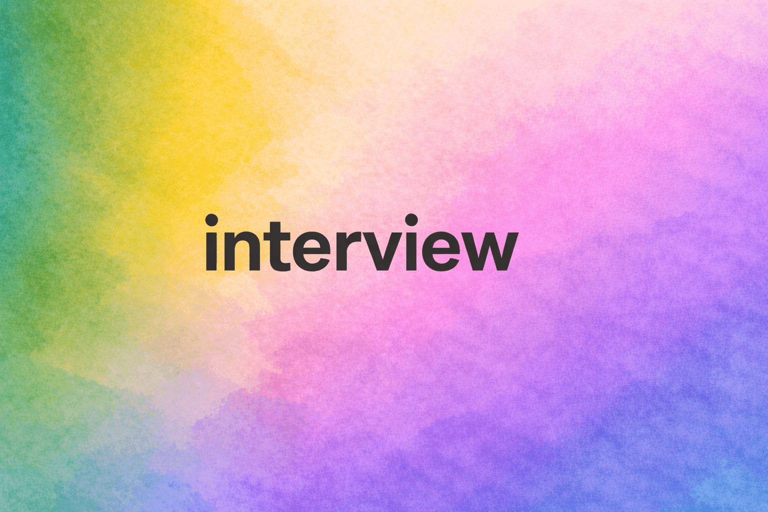 Interview Guide